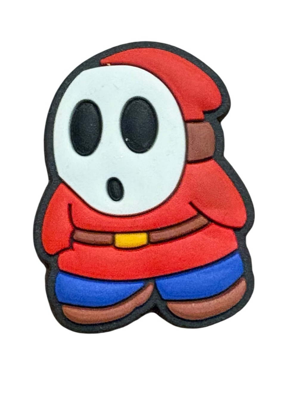 Super Mario Shy Guy Croc Charm